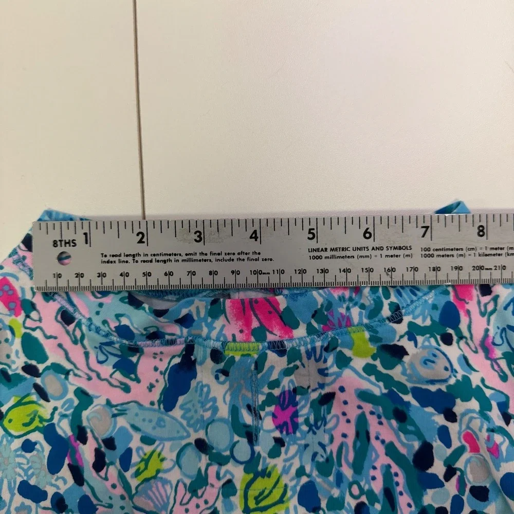 Lilly Pulitzer Dog Pajamas Blue Pink Sea Life Print Pet Shirt L/XL RN 88189